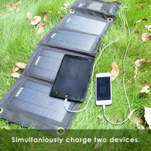 اجهزة طاقة شمسية لشحن الجوال
